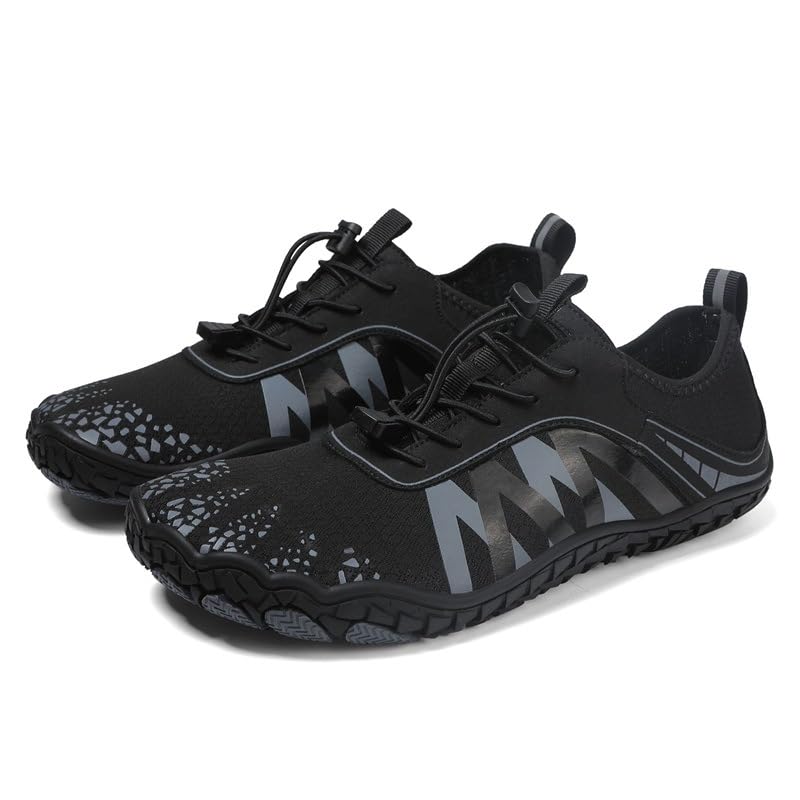 Barefoot Women's Hiking Shoes - Minimalist Trail Running Shoes | Waterproof Hiking Boots for Women | Wide Toe Box & Non-Slip Outdoor Shoes for Trail Running, Hiking & Camping