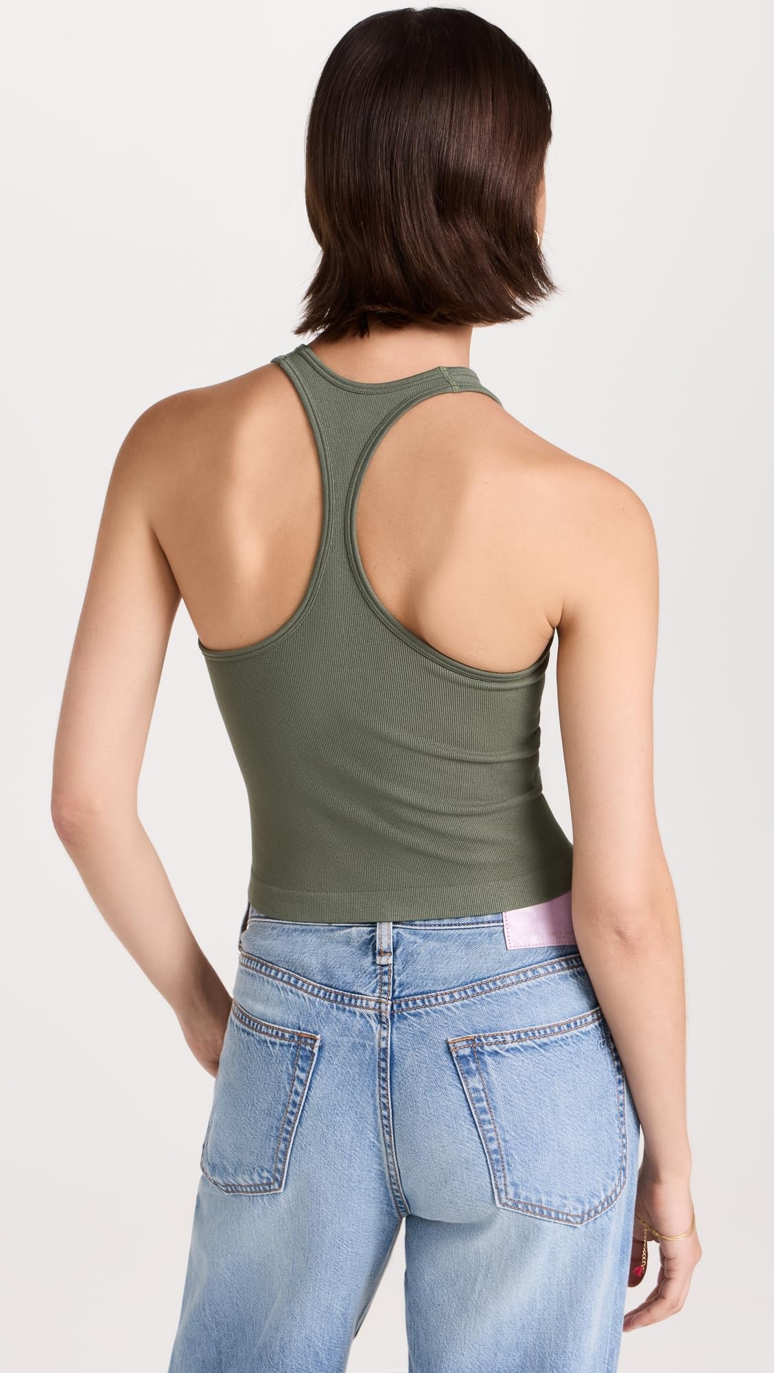 Free People Women's Hayley Racerback Brami - Soft Stretchy Bralette for Yoga, Lounge & Layering | Comfortable Wireless Bra for Everyday Wear