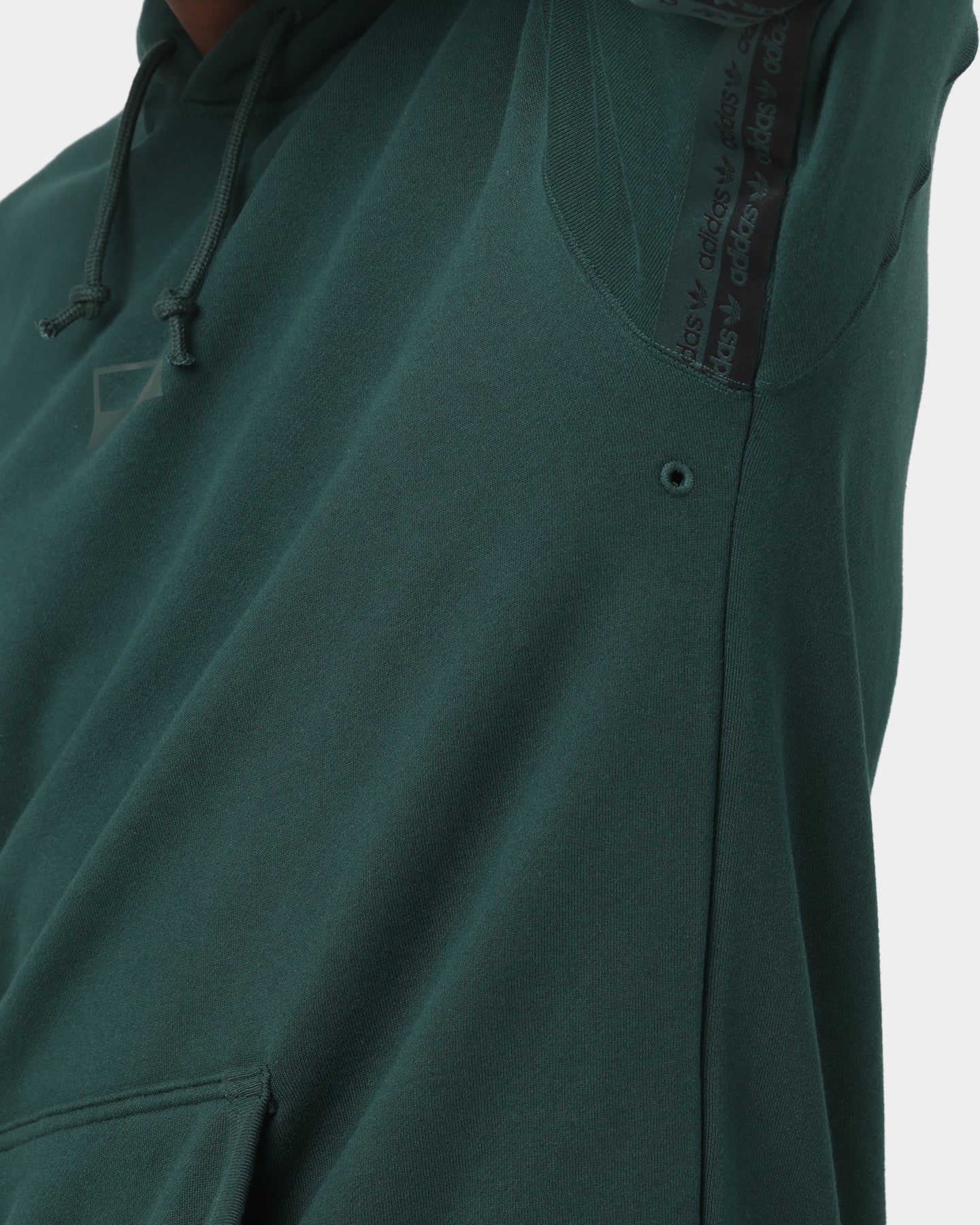 Adidas R.Y.V. Logo Hoodie for Men & Women - Green Night Color Pullover Sweatshirt - Casual Streetwear for Gym, Running & Everyday Wear