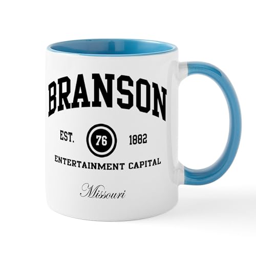 White/Blue Inside - Branson, Missouri Live Ente Mug