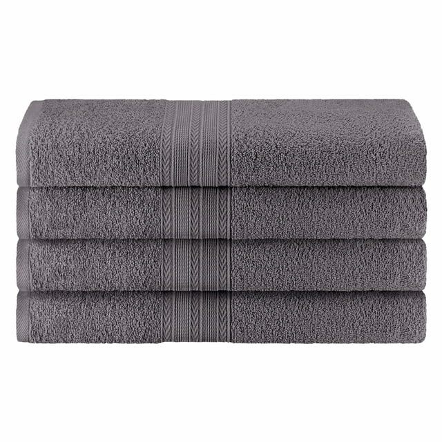 Premium 6-Piece Organic Cotton Hand Towel Set - Soft, Absorbent & Eco-Friendly - Perfect for Bathroom, Kitchen & Guest Use