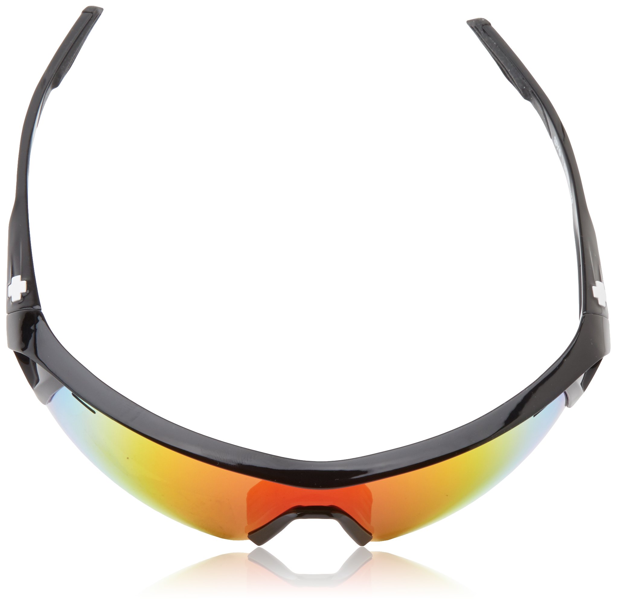 Spy Optics Screw Over Wrap Sunglasses - Polarized UV Protection Sports Sunglasses for Cycling, Running & Outdoor Activities