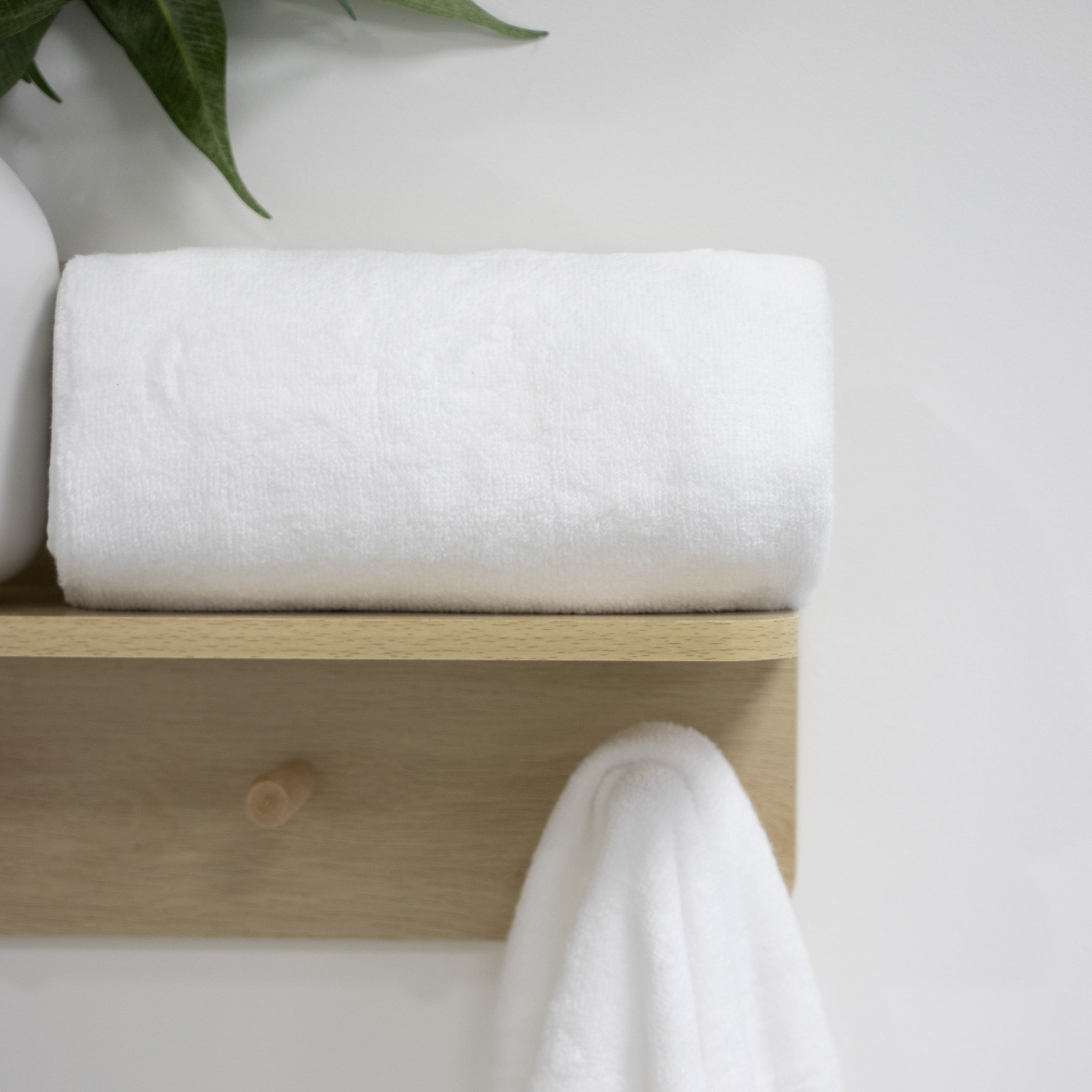 Premium Terrazzo Baby Bath Towels 2-Pack - Soft & Absorbent White Hooded Towels for Newborns & Toddlers - Perfect for Bath Time, Swimming & Spa Days