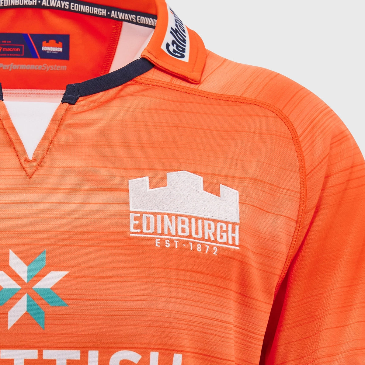 2024/25 Macron Edinburgh Kids Away Replica Rugby Jersey - Authentic Youth Rugby Shirt for Matchday & School Sports