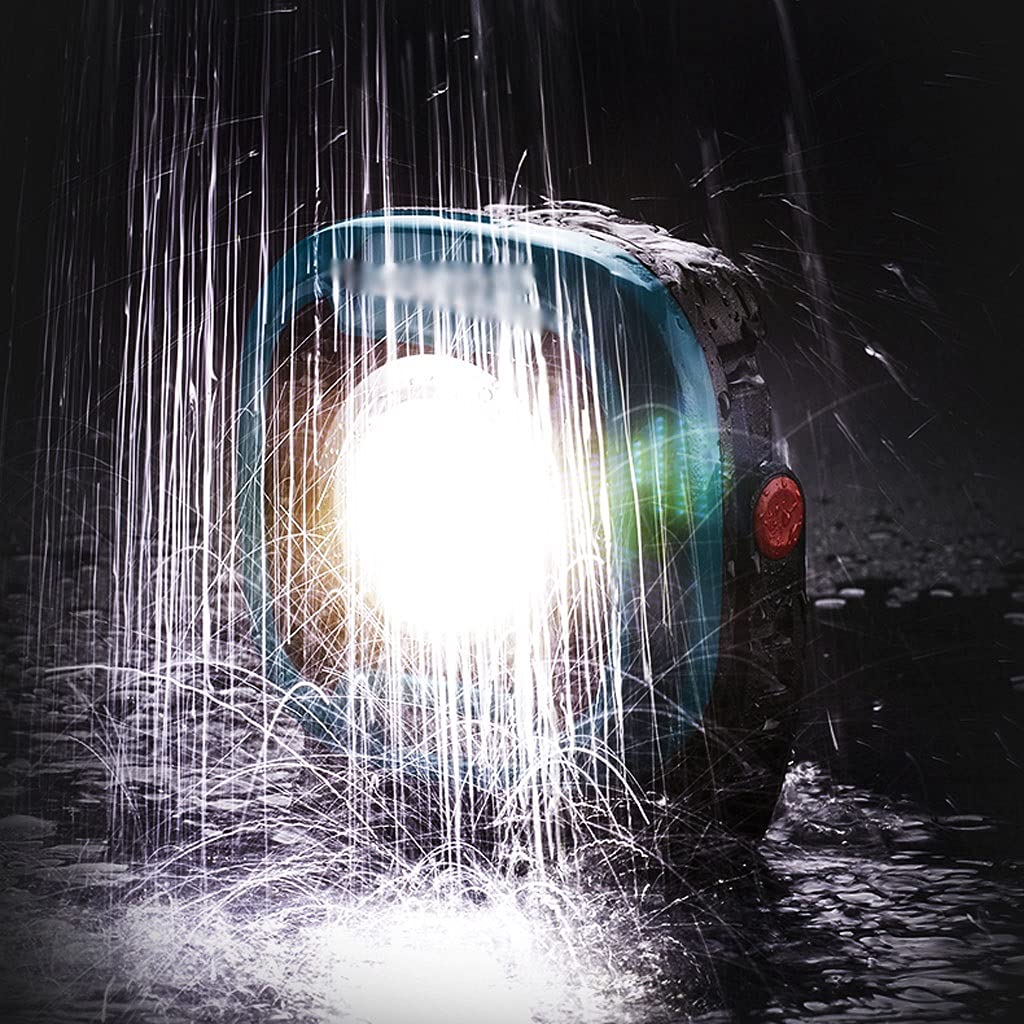 Best Magnetic Camping Light - 4 Color Temperature Rechargeable LED Tent Light for Outdoor Adventures, Hiking & Backpacking - Long Battery Life Waterproof Camping Lantern (Black) - Perfect for Tents, RVs, Emergency Kits & Nighttime Activities