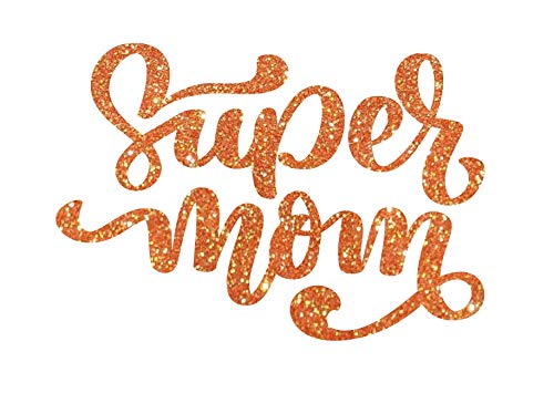Orange Glitter