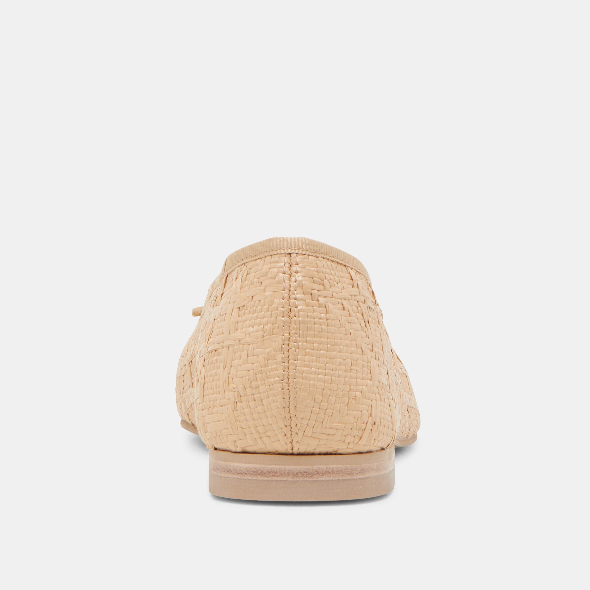 ANISA Women's Ballet Flats - Lightweight Natural Woven Raffia Shoes for Comfortable Walking | Perfect for Casual Wear, Office, and Summer Outfits