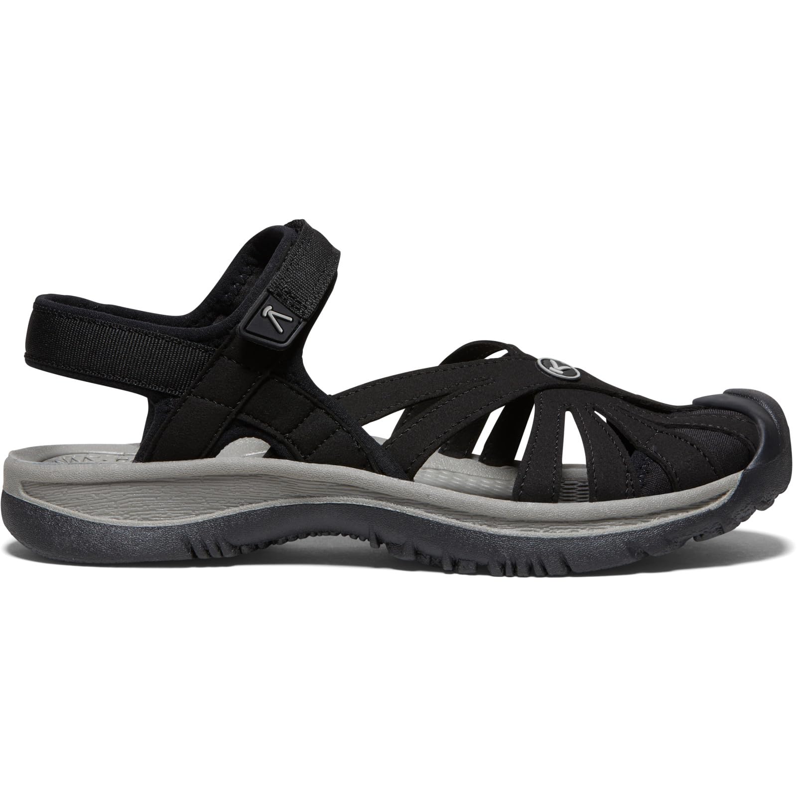 KEEN Women's Rose Casual Closed Toe Sandals - Comfortable Walking Shoes for Women, Breathable Hiking & Travel Sandals with Arch Support - Perfect for Beach, Vacation & Outdoor Adventures