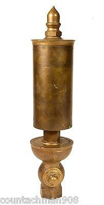 Buckeye Brass Works Steam Whistle - Authentic Brass Train Whistle for Collectors & Enthusiasts | Perfect for Train Shows, Historical Reenactments & Outdoor Events