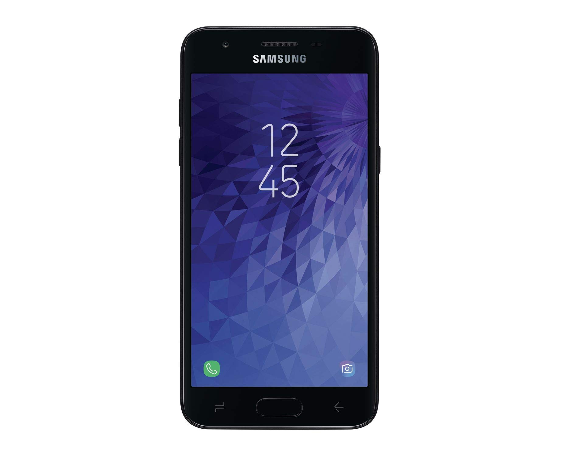 Samsung Galaxy J3 (2018) J377A 16GB Unlocked GSM 4G LTE Smartphone with 8MP Camera - Black (Renewed) - Perfect for Travel, Business & Everyday Use