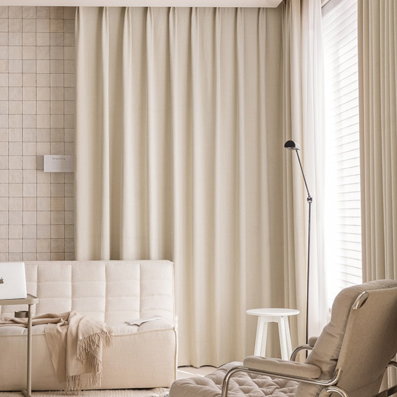 Luxury Lorena Chenille Jacquard Blackout Curtains - Thermal Insulated Room Darkening Drapes for Bedroom & Living Room - Custom Size & Noise Reducing for Better Sleep