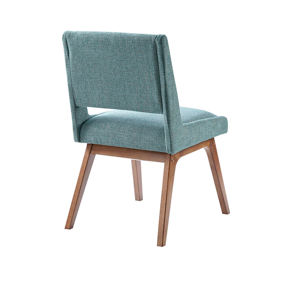 Modern Dining Chairs Set of 2 - Sturdy Wooden Kitchen Chairs with Padded Seats - Perfect for Dining Room, Kitchen, Breakfast Nook & Small Spaces