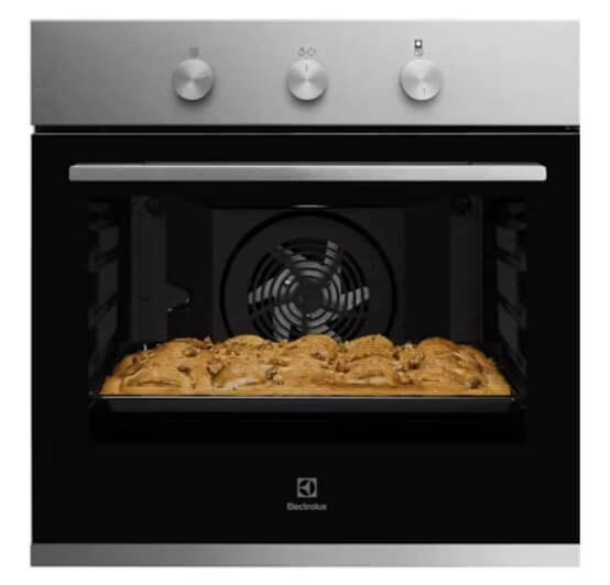 Electrolux KOH3H00BX 65L Built-in Oven with Ultimate Taste 300 Technology - Perfect for Baking, Roasting & Family Cooking in Modern Kitchens