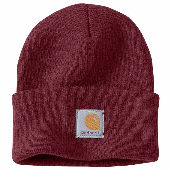 Carhartt A18 Acrylic Watch Hat - Warm Winter Beanie for Men & Women - Outdoor Work, Hiking, and Cold Weather Activities