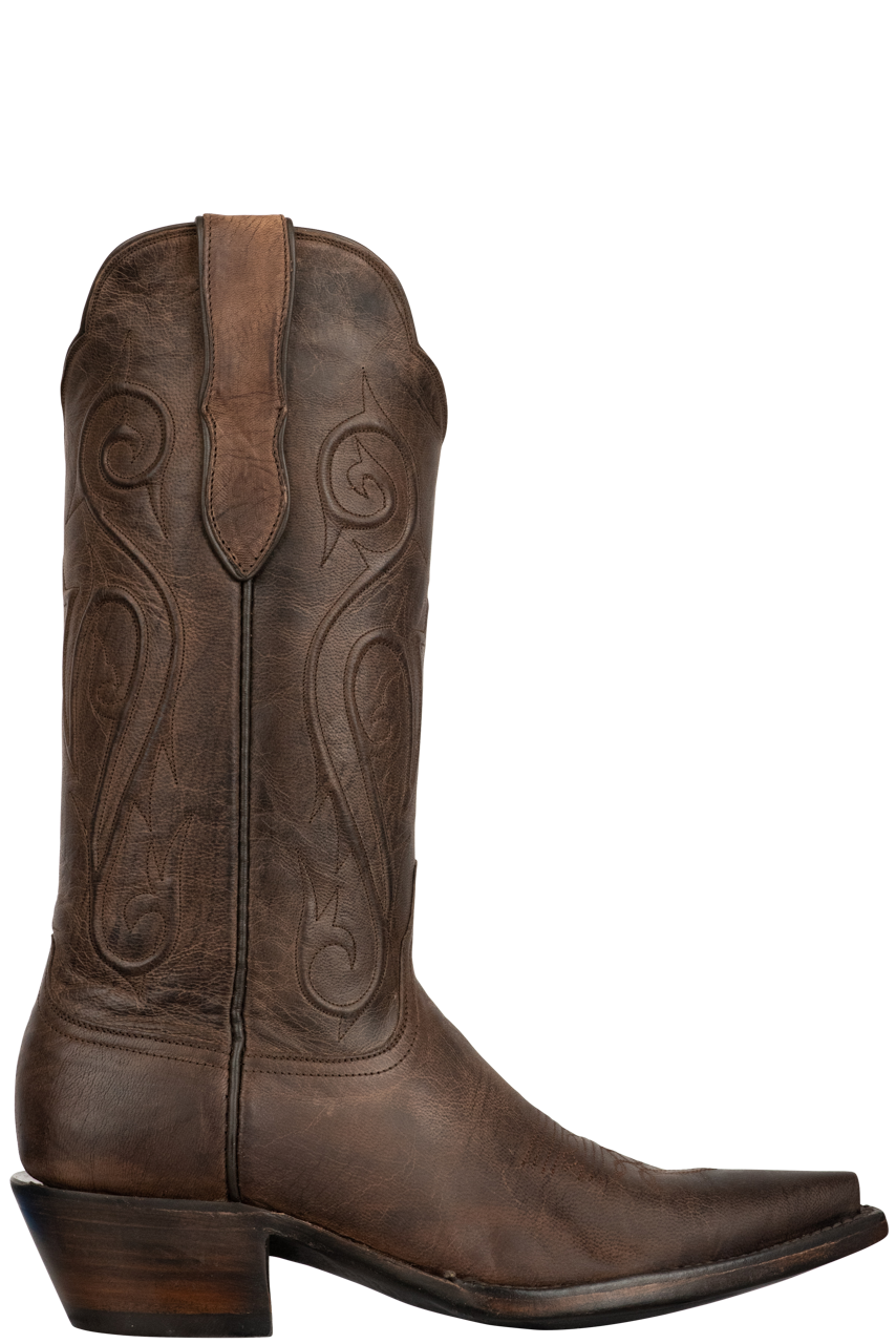 Black Jack Women's Mad Dog Cowgirl Boots - Burnished Brown Western Boots for Women | Stylish & Comfortable Cowgirl Boots for Riding, Country Music Festivals & Western Fashion