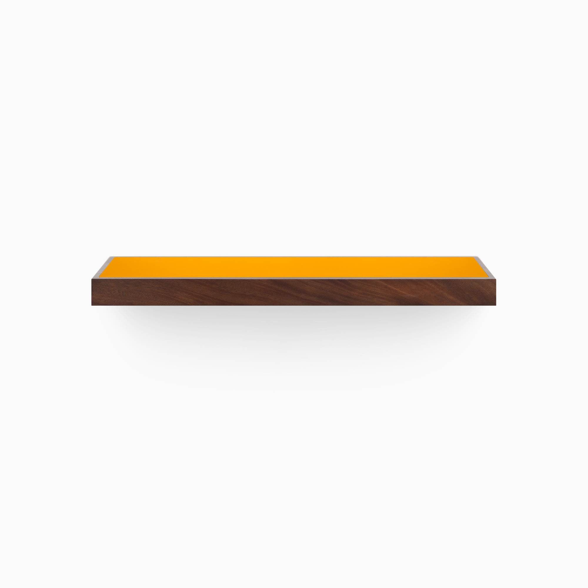Aksel Inlay Dutch Mocha Floating Shelf - Rustic Wood Wall Shelf for Kitchen, Bathroom & Living Room Decor - Perfect for Displaying Plants, Books & Home Decor