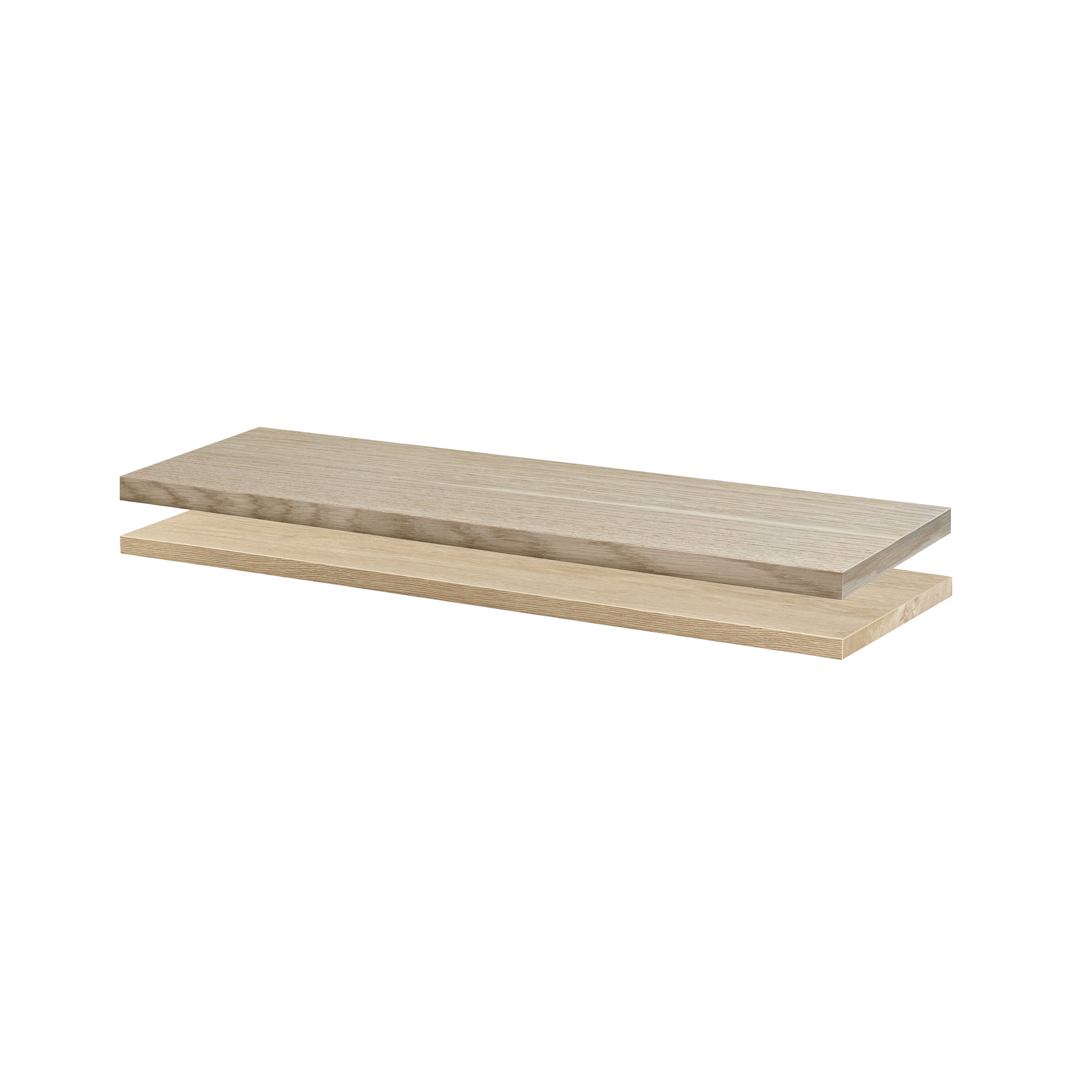LITE FEELWOOD Floating Shelf Board - Natural Wood Wall Shelf for Home Decor, Office & Bathroom Storage - Easy to Install & Durable