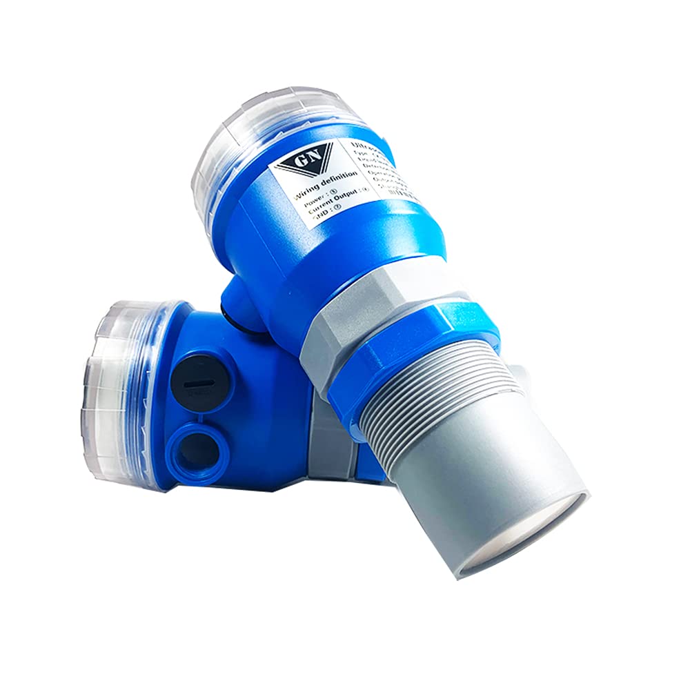 Ultrasonic Water Tank Level Meter - 12M Range, 4-20mA+220V, Oil Well & Liquid Level Sensor for Industrial & Home Use - Perfect for Water Tanks, Reservoirs, and Oil Wells Monitoring