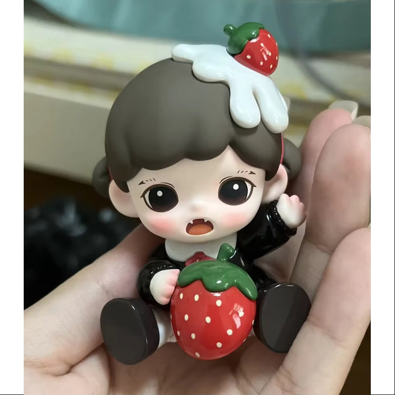 Baby Zoraa I Love Fruits Series Strawberry Girl Outfit - Cute Infant Strawberry Print Romper for Newborns & Toddlers - Perfect for Photoshoots, Birthday Parties & Everyday Play