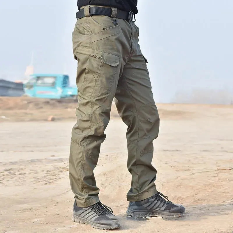 Tactical Military Cargo Pants for Men - Durable Outdoor Work Pants with Multiple Pockets - Perfect for Hiking, Camping & Outdoor Adventures