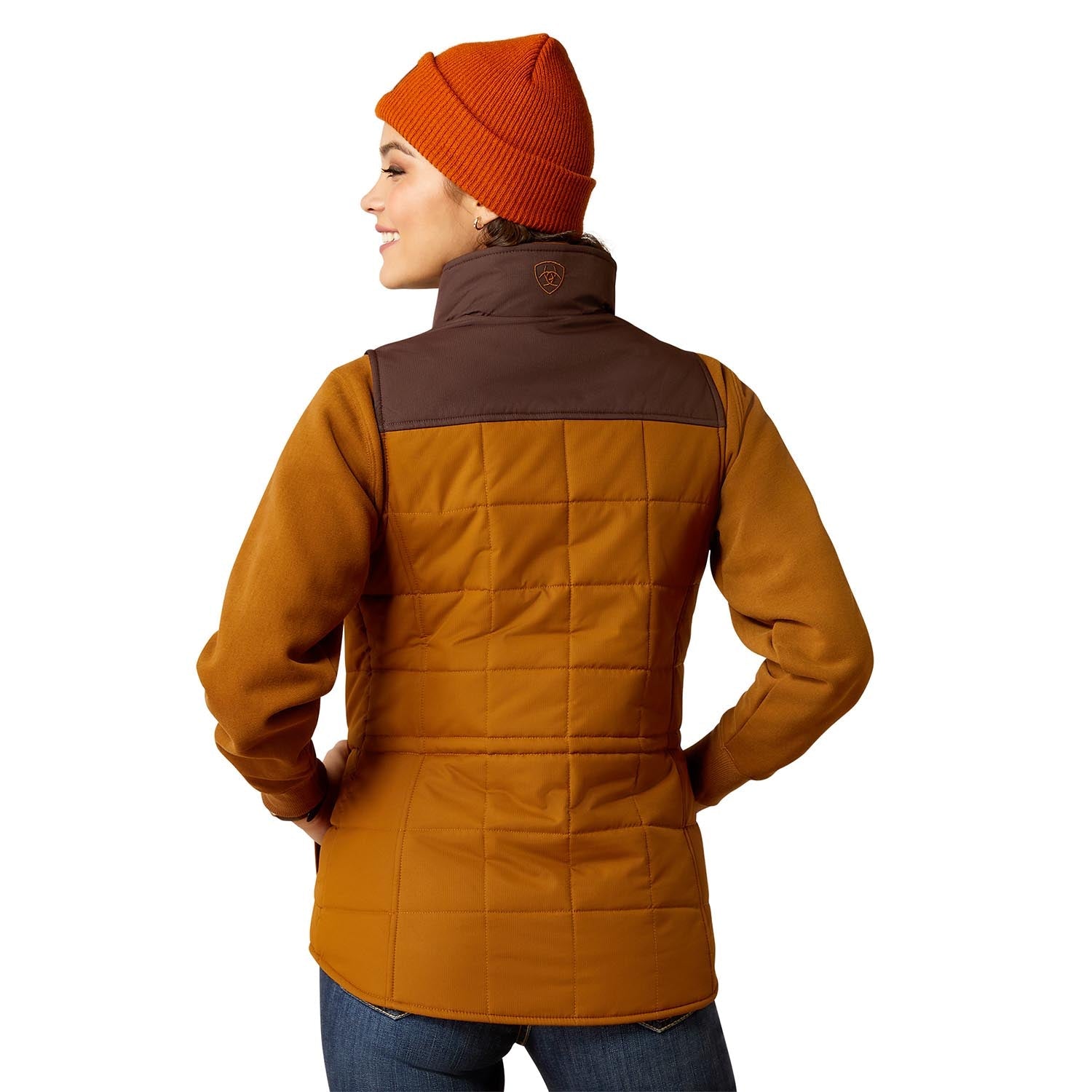 Ariat Women's Crius Insulated Winter Vest - Lightweight Warm Puffer Jacket for Outdoor Activities, Hiking & Casual Wear