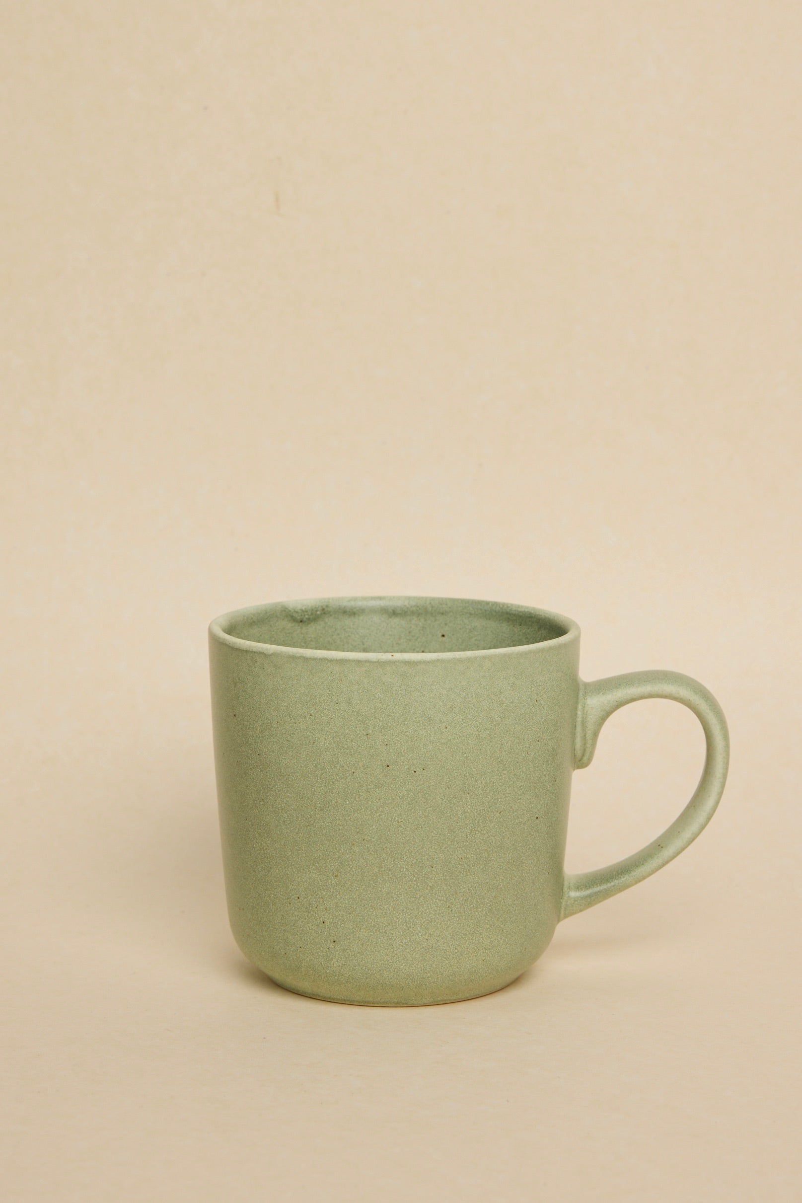 Caffeine Fix Green Speckle Pack - Set of 2 Ceramic Coffee Mugs for Home, Office & Gifts | Perfect for Morning Coffee, Tea & Hot Beverages