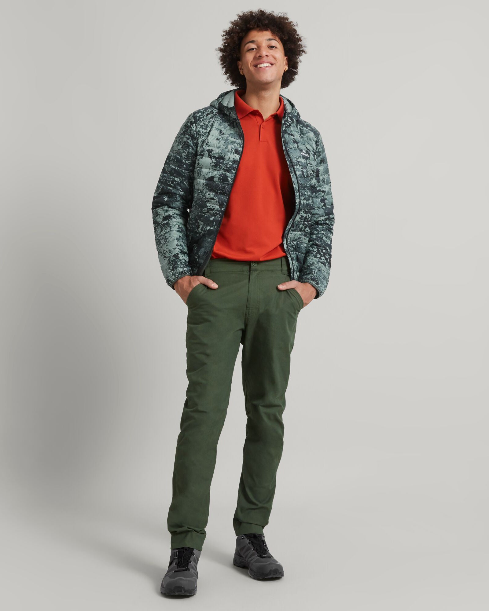 Men's Vander Pants Thyme - Premium Comfort Casual Pants for Everyday Wear | Perfect for Work, Travel & Outdoor Activities