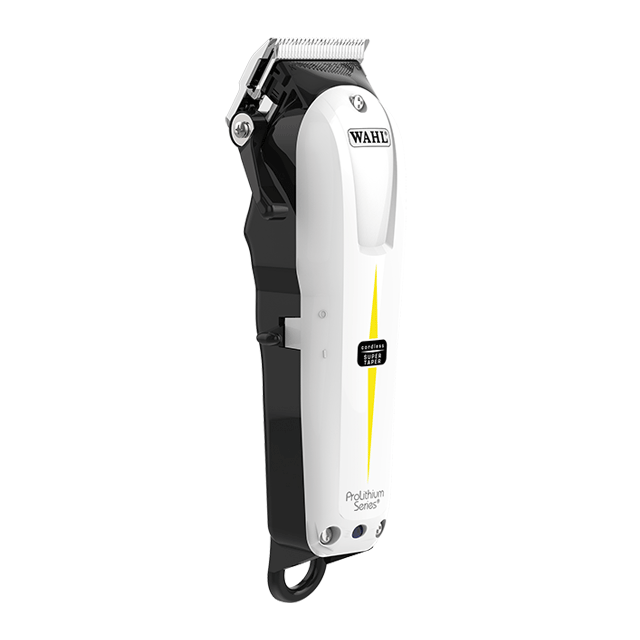 Wahl Super Taper Cordless Hair Clipper for Men - Professional Barber Trimmer with Lithium-Ion Battery - Perfect for Home Haircuts, Beard Trimming & Grooming