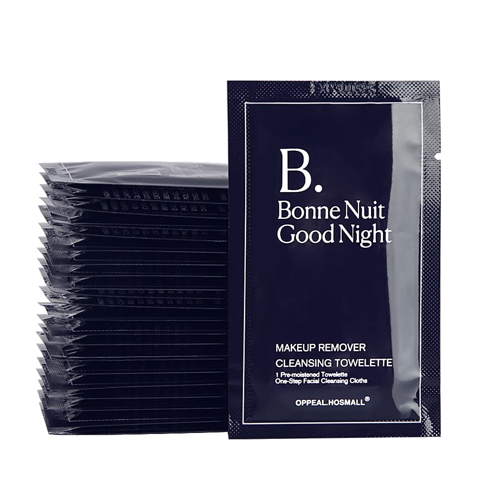500 Count Gentle Facial Cleansing Wipes for Makeup Removal - Hypoallergenic, Alcohol-Free, Fragrance-Free & Oil-Free - Individually Wrapped Waterproof Makeup Remover Wipes for Travel, Gym & Daily Skincare Routine