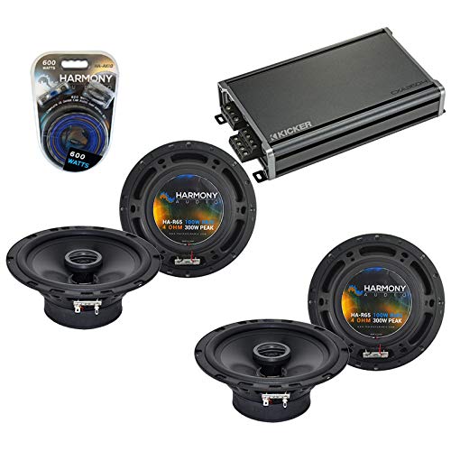 Harmony Audio 2-Pack R65 & CXA360.4 Car Speakers - Direct Replacement for 1995-1999 Nissan Maxima Factory System | Perfect for Upgrading Sound Quality in Sedans & Daily Commuting