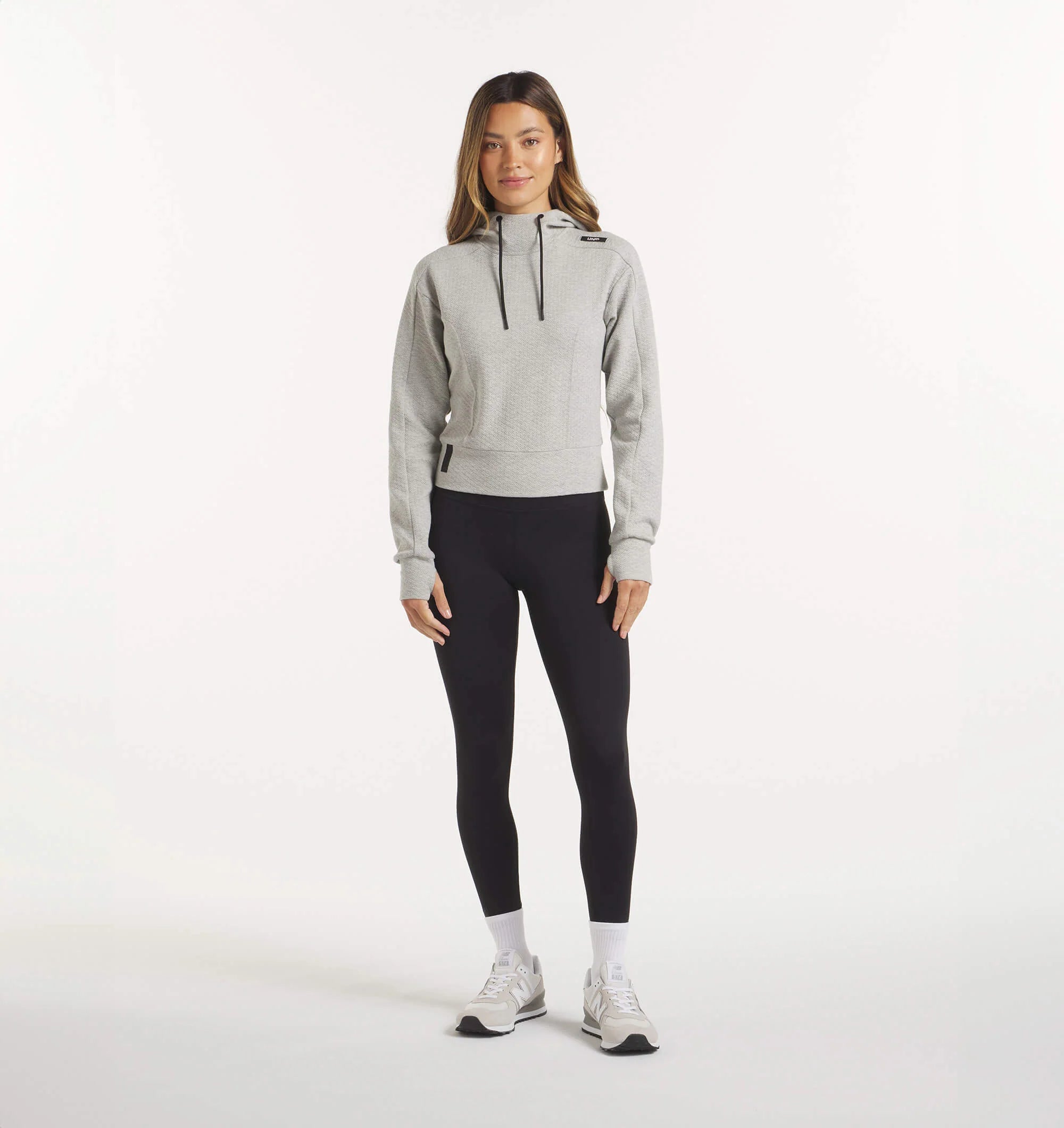 Women's Ascend Hoodie - Soft Fleece Pullover with Kangaroo Pocket, Heather Gray - Perfect for Outdoor Activities, Gym & Casual Wear