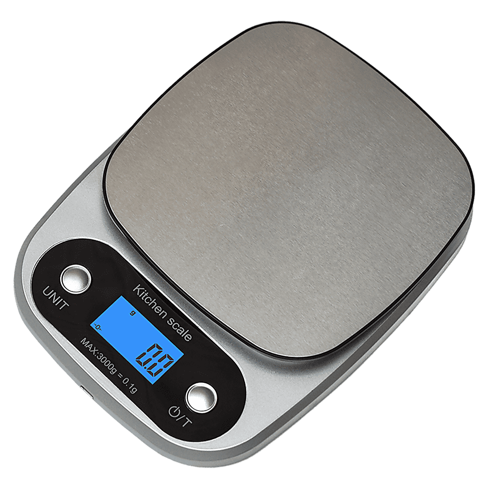 0.1g High Precision Digital Kitchen Scale - 3KG Rechargeable Food Scale for Baking, Cooking, and Portion Control | Perfect for Home, Restaurant & Meal Prep