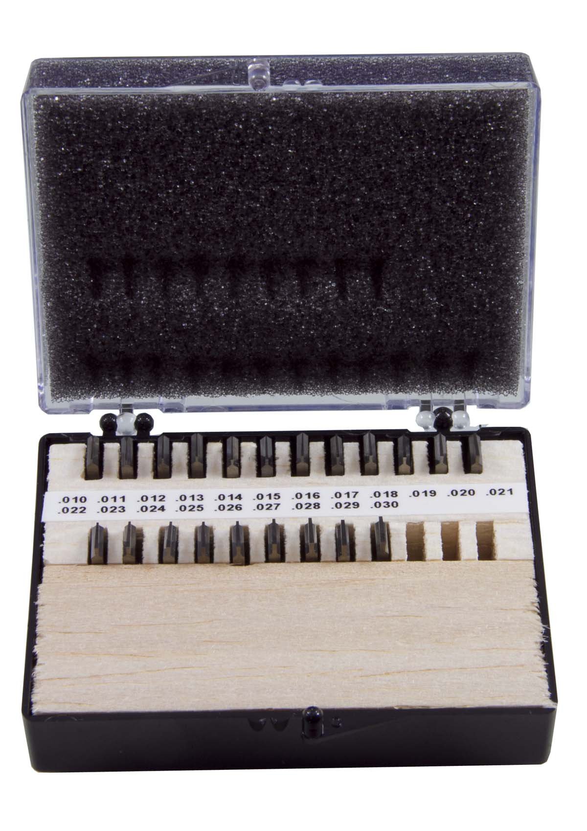 THINBIT SSET2D2 Carbide Insert Set - 21 Piece, 0.010