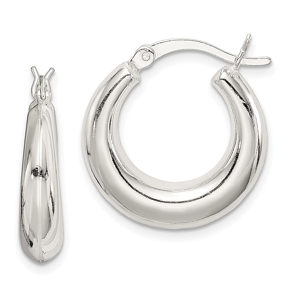 925 Sterling Silver Hoop Earrings for Women - Elegant Hypoallergenic Hoops Set, Dainty Fine Jewelry Gift for Her - Perfect for Everyday Wear, Date Night & Special Occasions