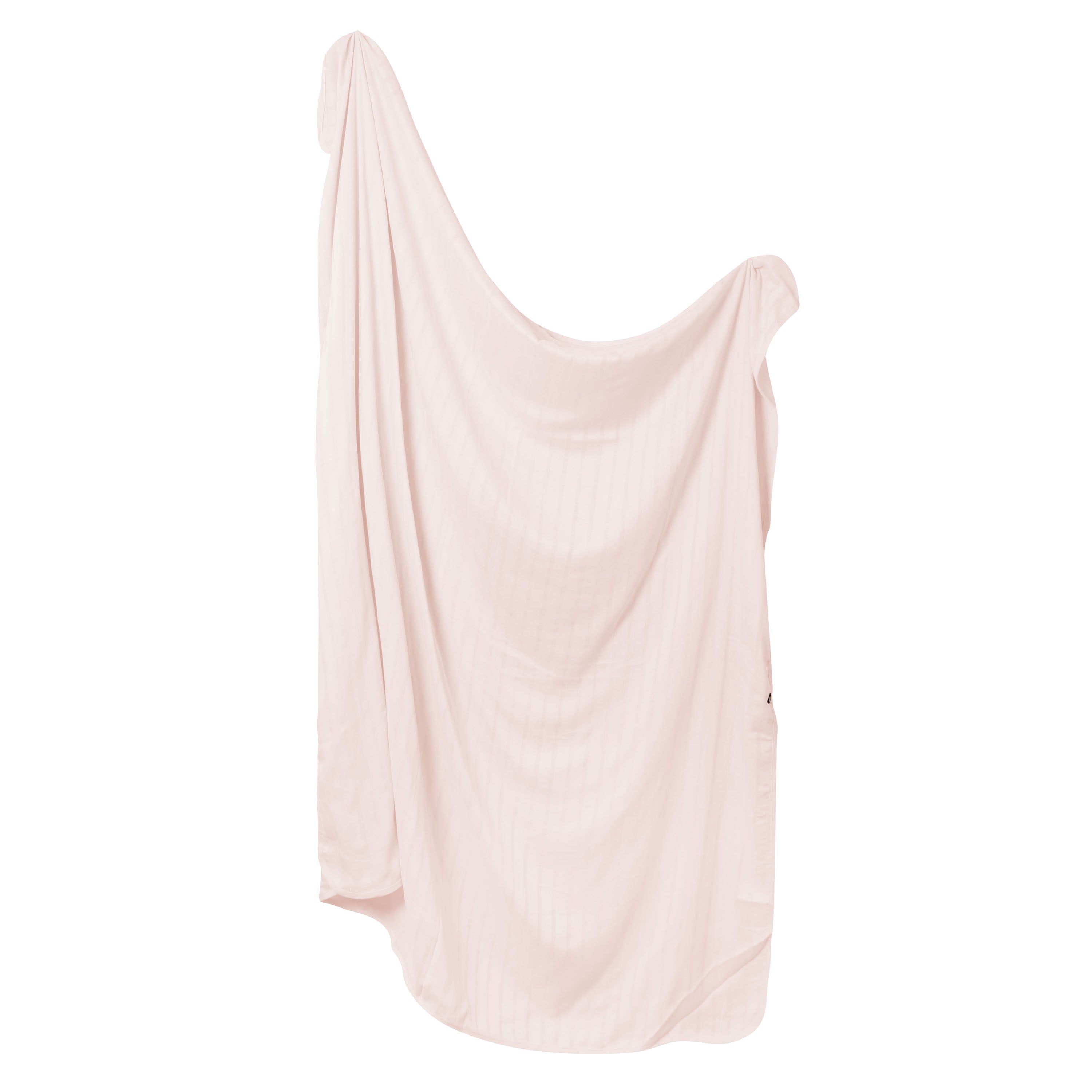Soft Bamboo Muslin Swaddle Blanket - Breathable Baby Wrap for Newborns | Perfect for Swaddling, Nursing Cover & Stroller Blanket | Blush Pink