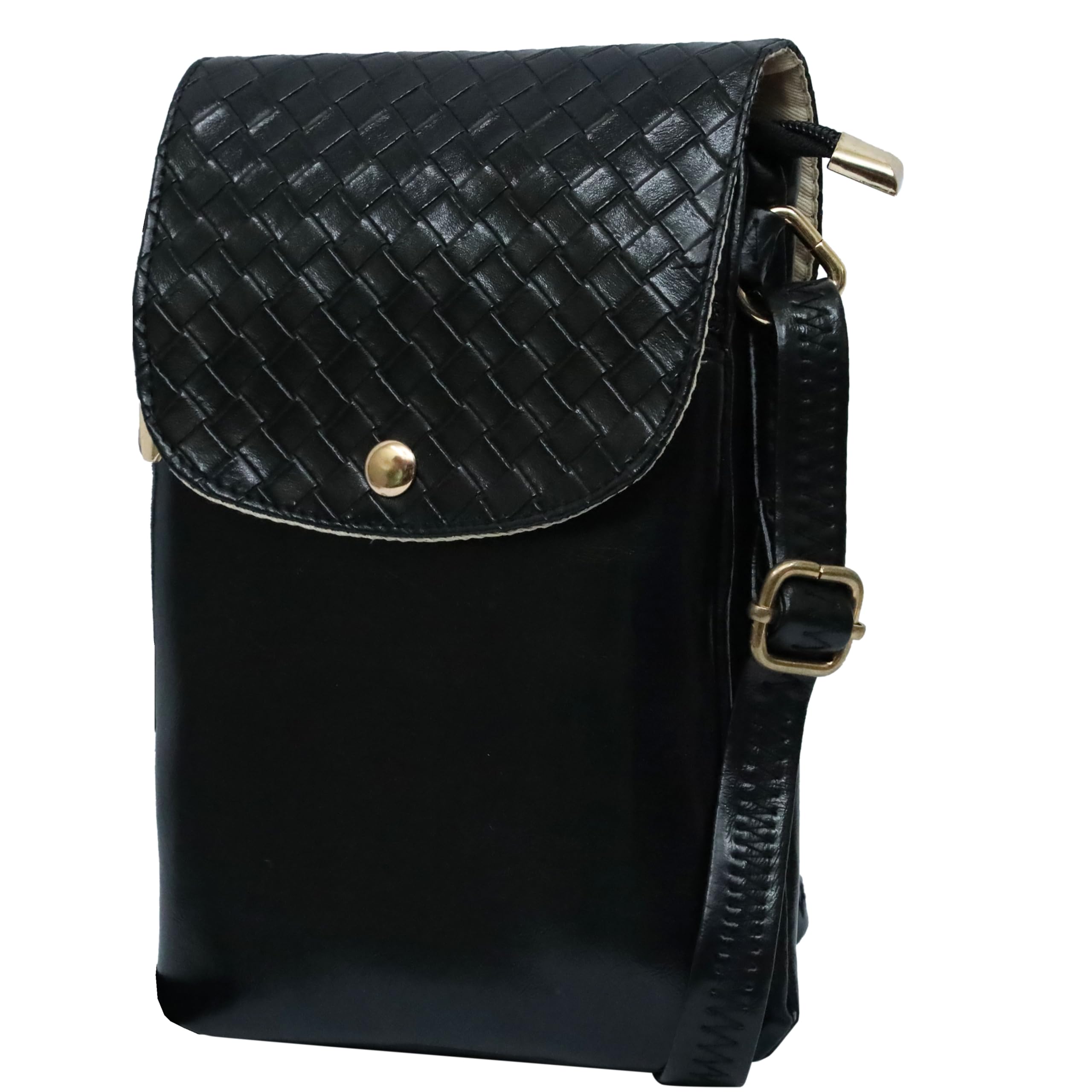 Stylish Vegan Leather Crossbody Sling Bag for Women & Girls | Adjustable Strap Small Purse for Phone & Essentials | Perfect for Travel, Shopping & Everyday Use