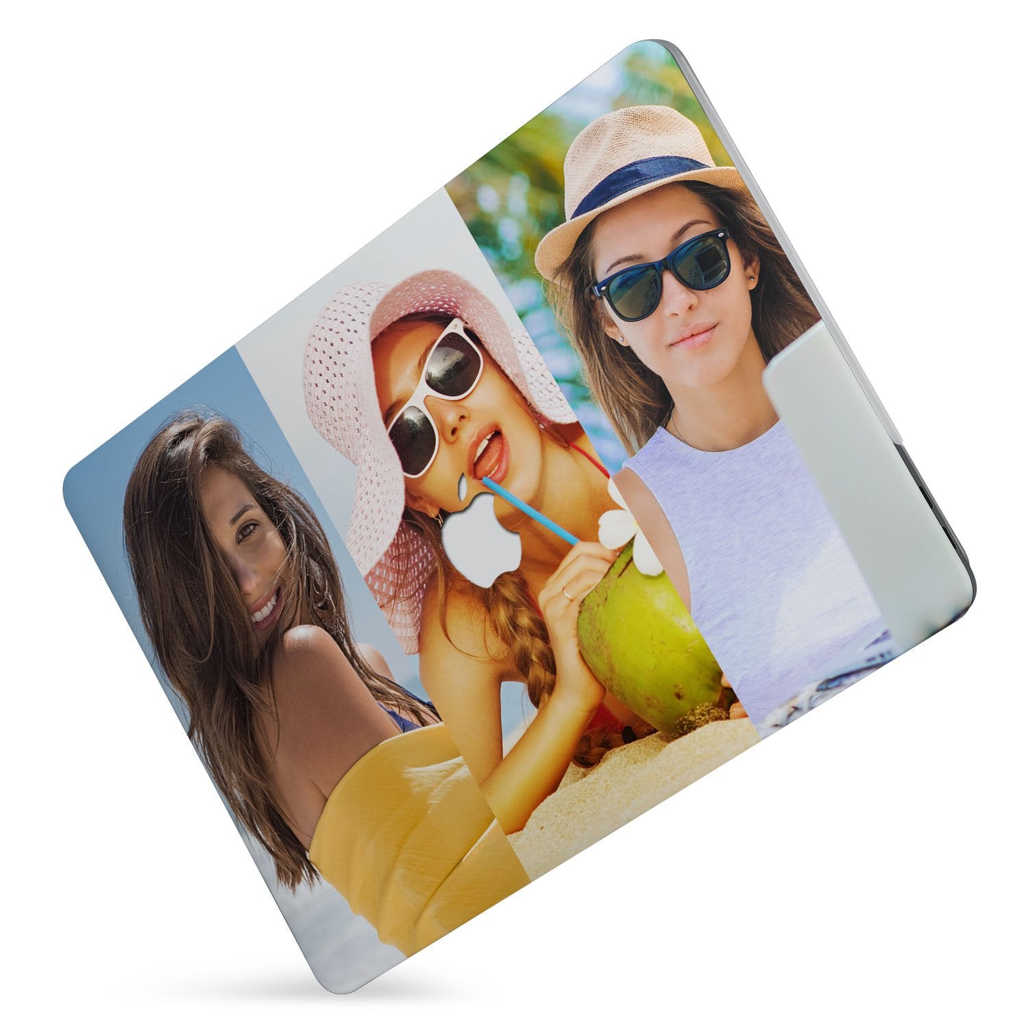 Durable MacBook Pro Case with Three Vertical Photo Slots - Perfect for Travel, Work & School Accessories
