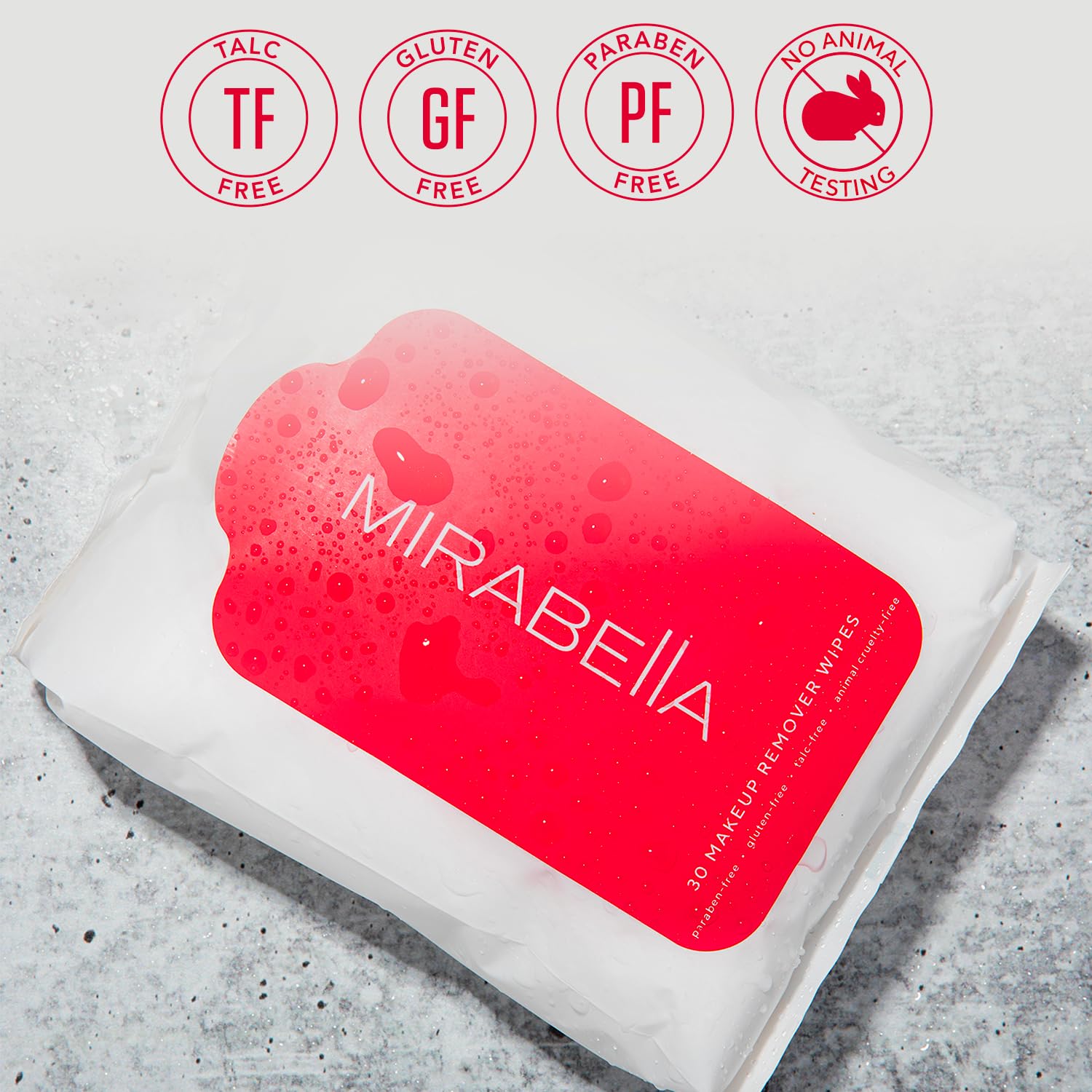 **Mirabella Alcohol-Free Makeup Remover Wipes with Aloe Vera & Micellar Water - Gentle Facial Cleansing Wipes for Women, Remove Makeup & Dirt - Travel-Friendly, Fragrance-Free for Clean & Refreshed Skin - Perfect for Travel, Gym & Daily Skincare Routine**