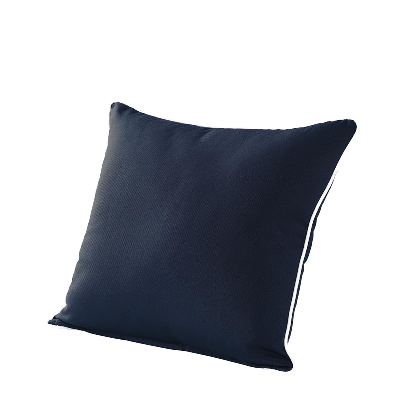 QILLOWAY All-Weather Outdoor/Indoor Furniture Cushions Set - Deep Seat Replacement Cushions for Patio Chairs - Navy Blue - Perfect for Backyard, Deck, Poolside & Sunroom Relaxation