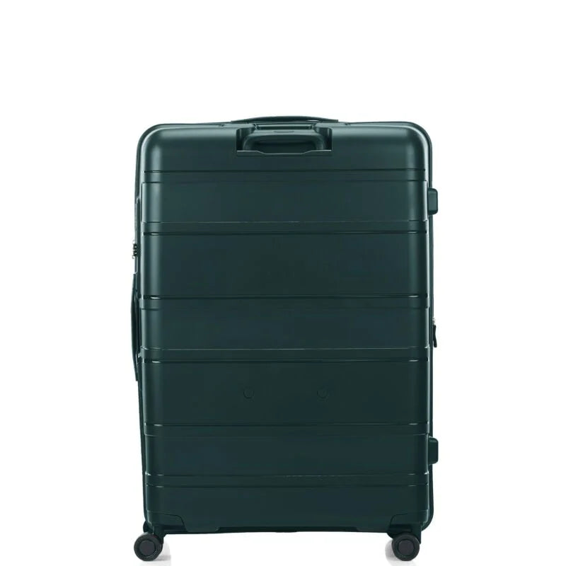 American Tourister Light MAX 3-Piece Luggage Set (Large, Medium, Small) - Varsity Green | Perfect for Travel, Business Trips & Weekend Getaways