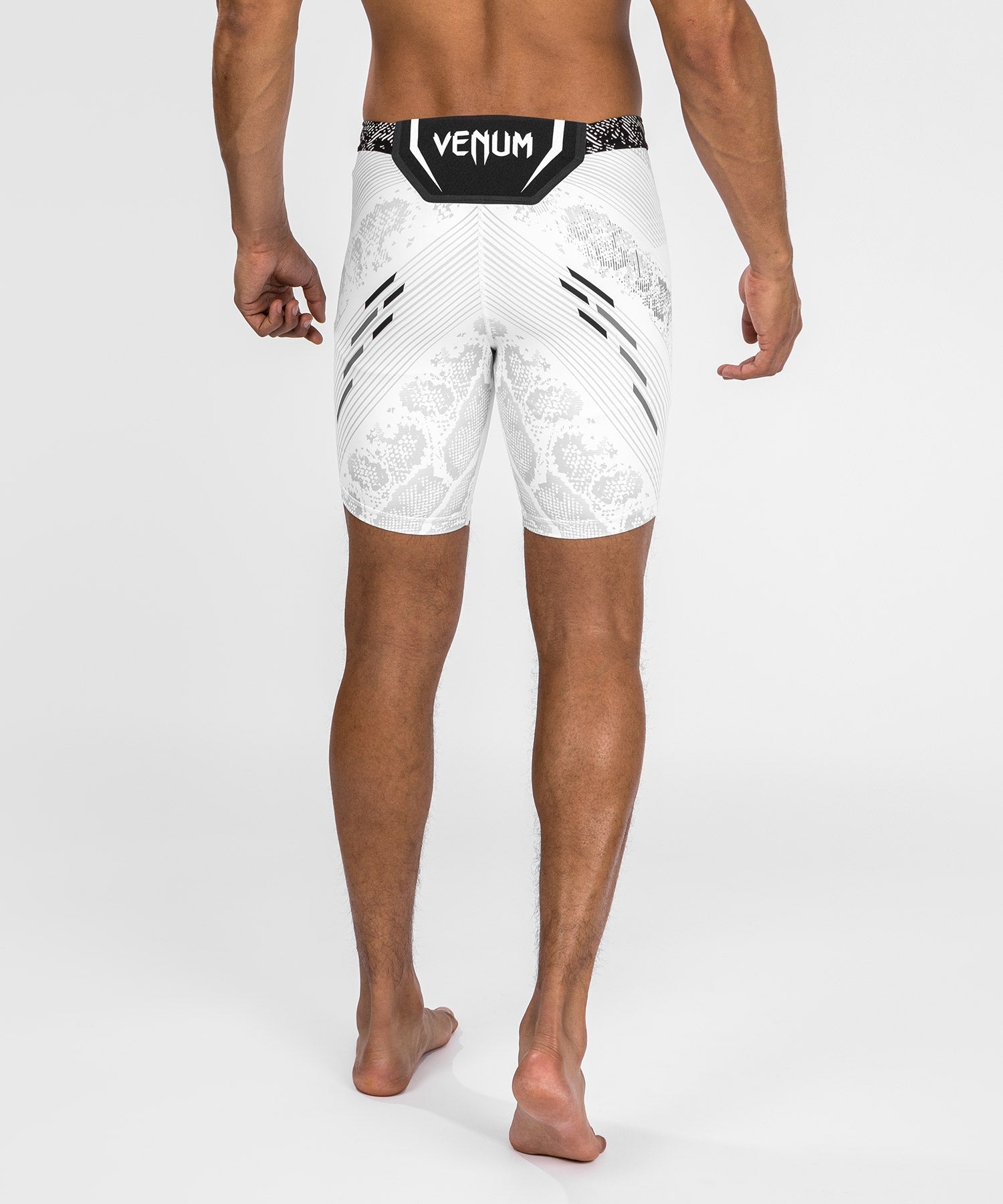 Venum UFC Adrenaline Personalized Authentic Fight Night Men's Vale Tudo MMA Shorts - White | Premium Training & Competition Gear for MMA, BJJ & Muay Thai Fighters