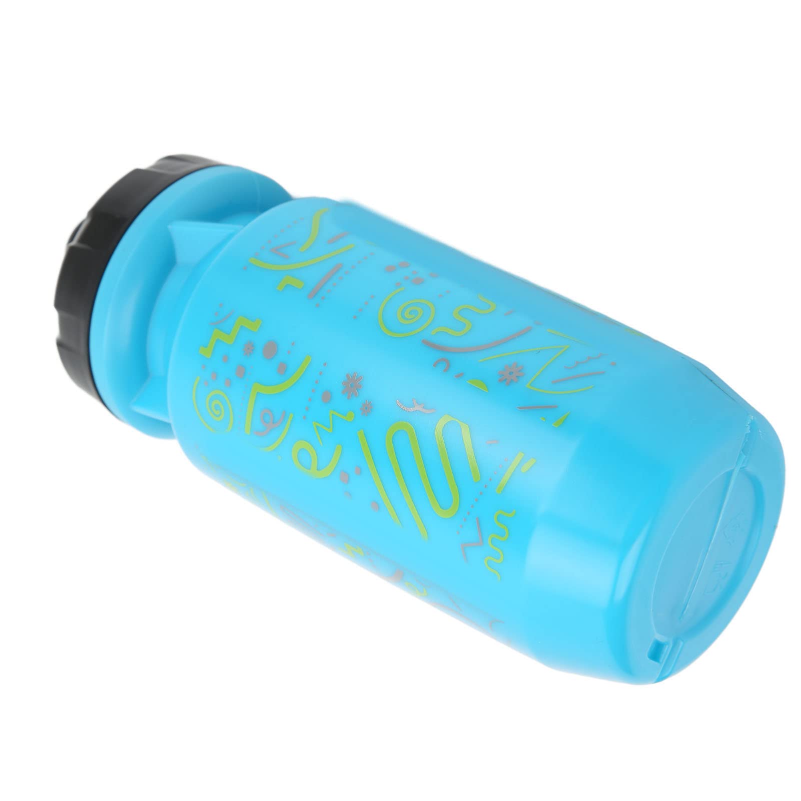 550ML Leakproof Plastic Mountain Bike Water Bottle - BPA Free Cycling Water Bottle for Road & Trail Riding, Gym & Outdoor Sports (Blue)