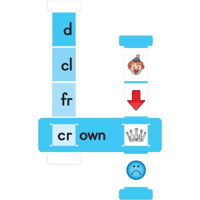 Vowel Teams Word Building Sliders - 27 Phonics Learning Tools for Kids | ELA Classroom Essentials | 1st 2nd 3rd Grade Reading Activities | Perfect for Homeschool & Elementary School Teachers