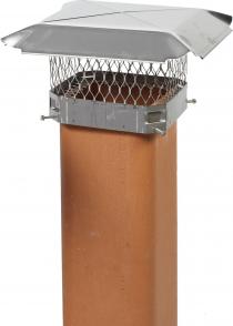 Stainless Steel Chimney Cap - Durable Weatherproof Cover for Fireplace & Roof Protection - Perfect for Home, Cabin, and Outdoor Use