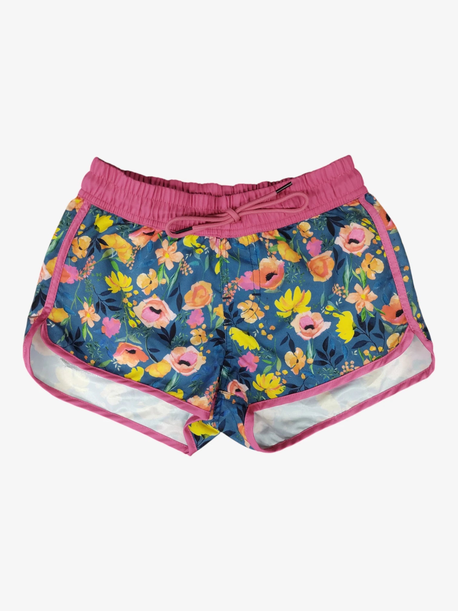 Rip Curl Girls' Floral Print Shorts - Beachwear & Summer Swim Cover-Up for Kids