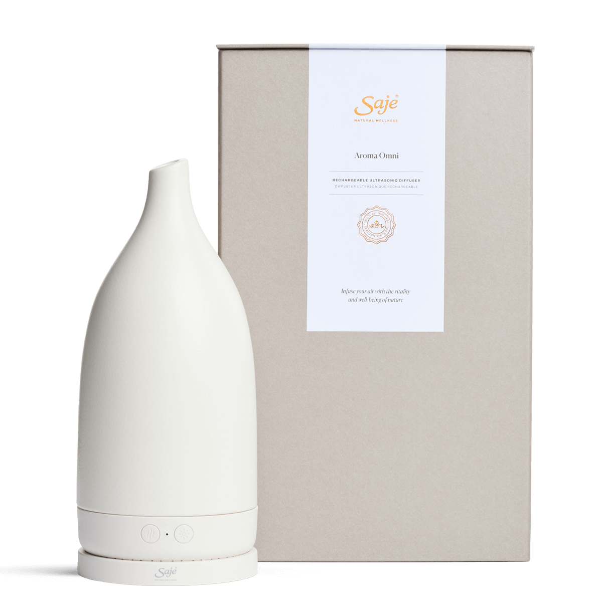 Aroma Omni Essential Oil Diffuser - Ultrasonic Aromatherapy Humidifier for Home, Office, Yoga & Spa Relaxation