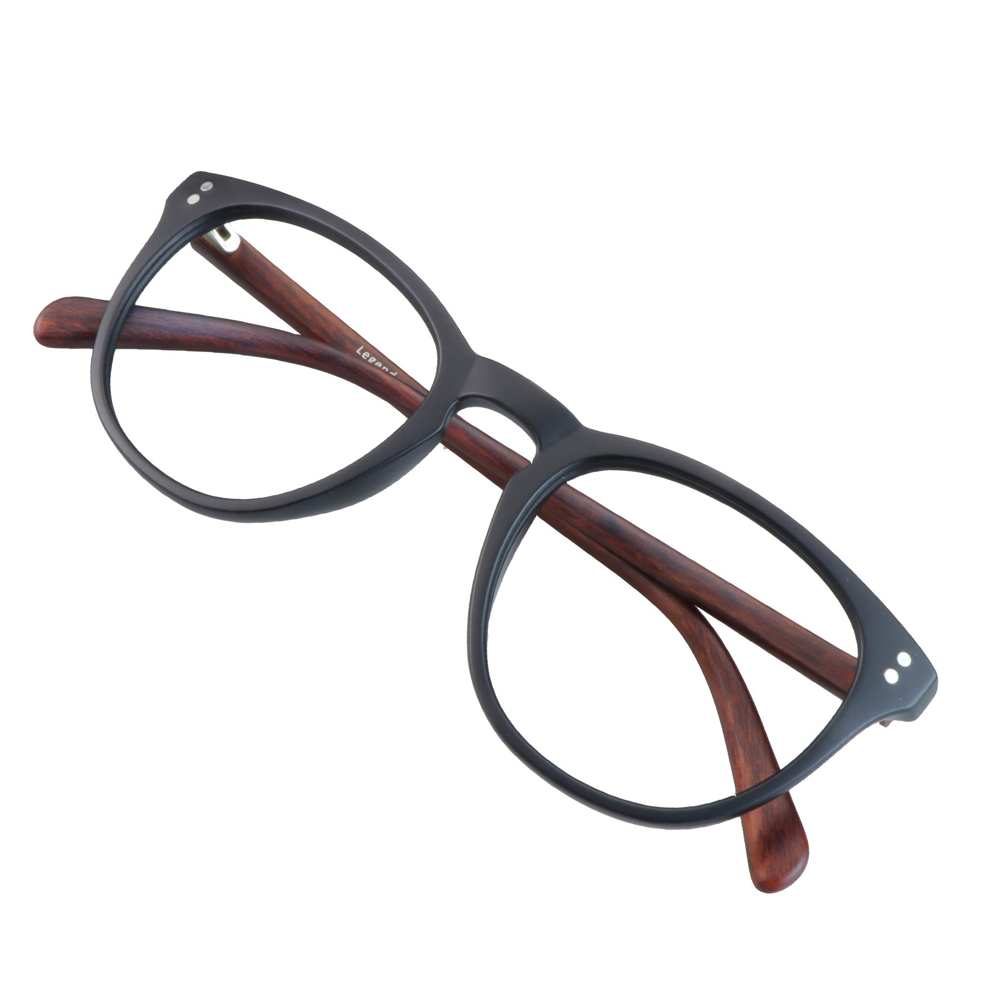 VisionGlobal Blue Light Blocking Glasses for Women & Men - Anti-Eyestrain Computer Glasses with Stylish Oval Frame for Digital Screen Use, Gaming, Reading & Office Work
