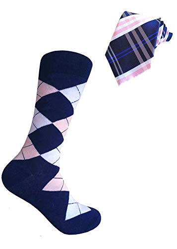 Navy Blue/ Light Pink/White