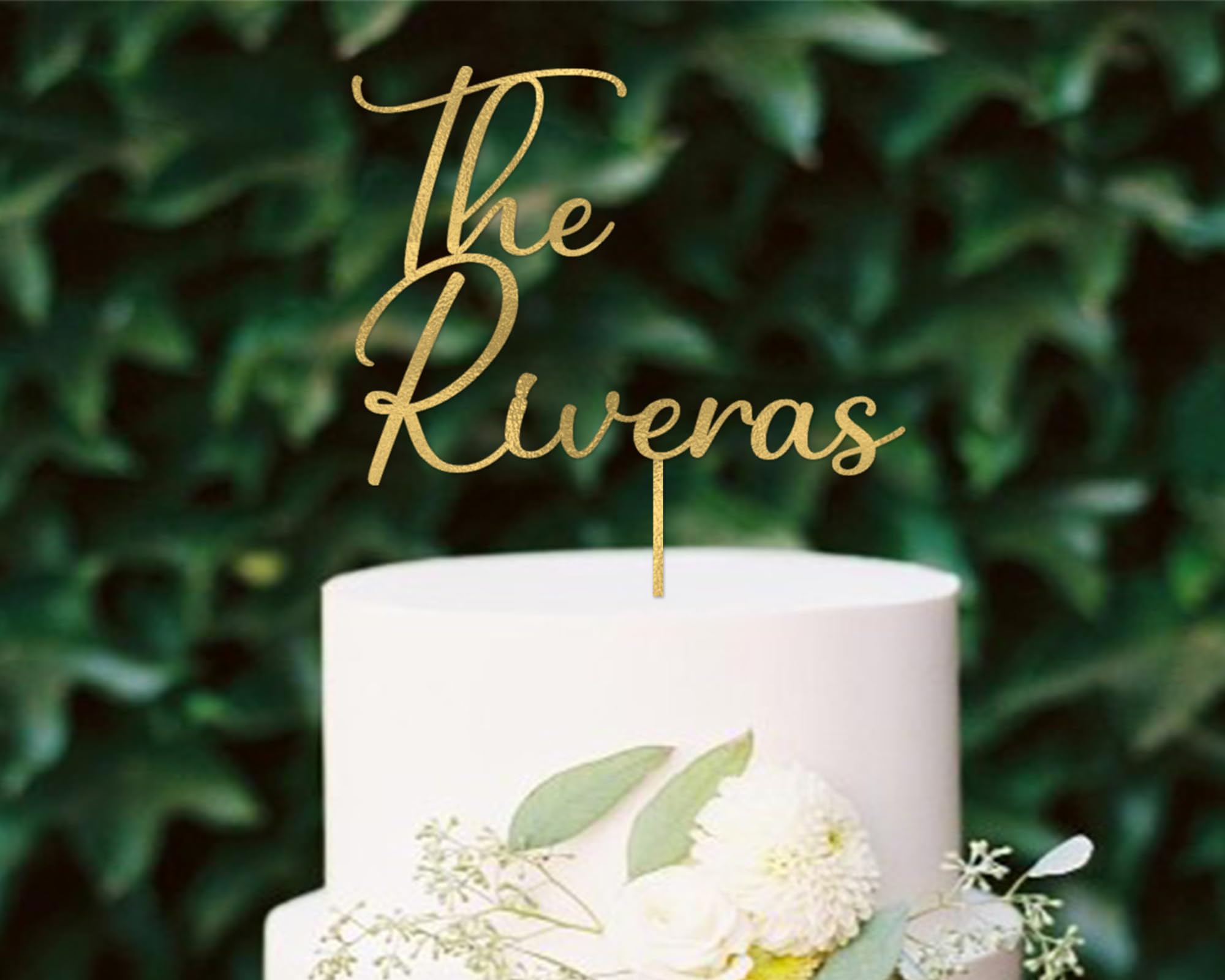 Custom Wedding Cake Toppers - Personalized Bride & Groom Topper for Anniversary Cakes | Perfect for Wedding, Bridal Shower & Anniversary Celebrations
