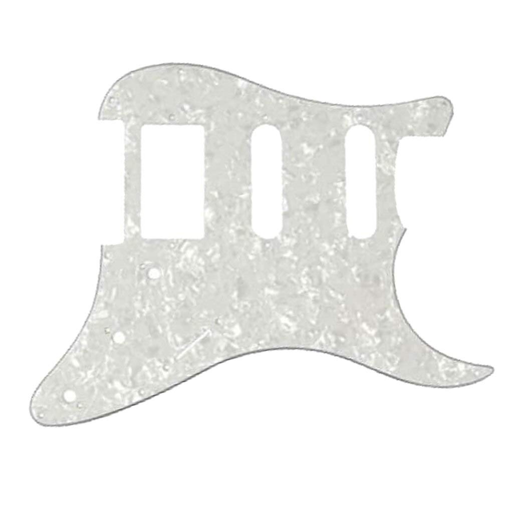 Pearl White Pickguard Scratch Plate for Squier Electric Guitar - Perfect Replacement Part for DIY Guitar Repair & Customization